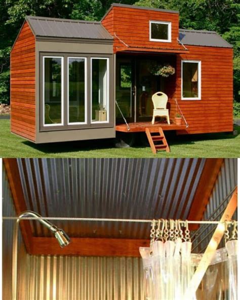 house made of sheet metal|metal tiny houses.